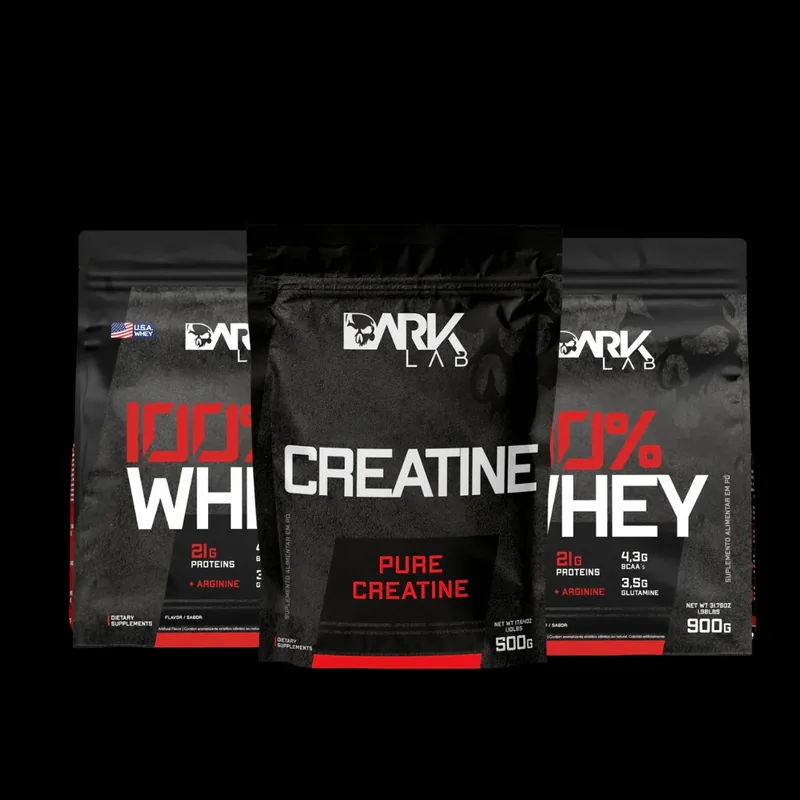 KIT PROTEICO: WHEY + CREATINA